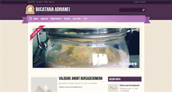 Desktop Screenshot of bucatariaadrianei.ro
